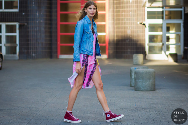 street style with converse