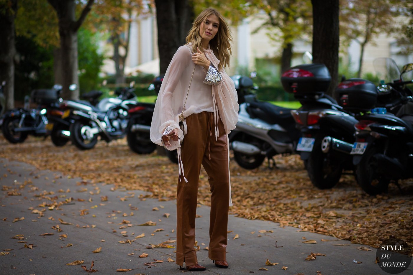 Elena Perminova by STYLEDUMONDE Street Style Fashion Photography