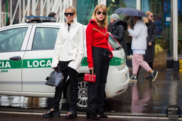 Celine Aagaard and Annabel Rosendahl by STYLEDUMONDE Street Style Fashion Photography