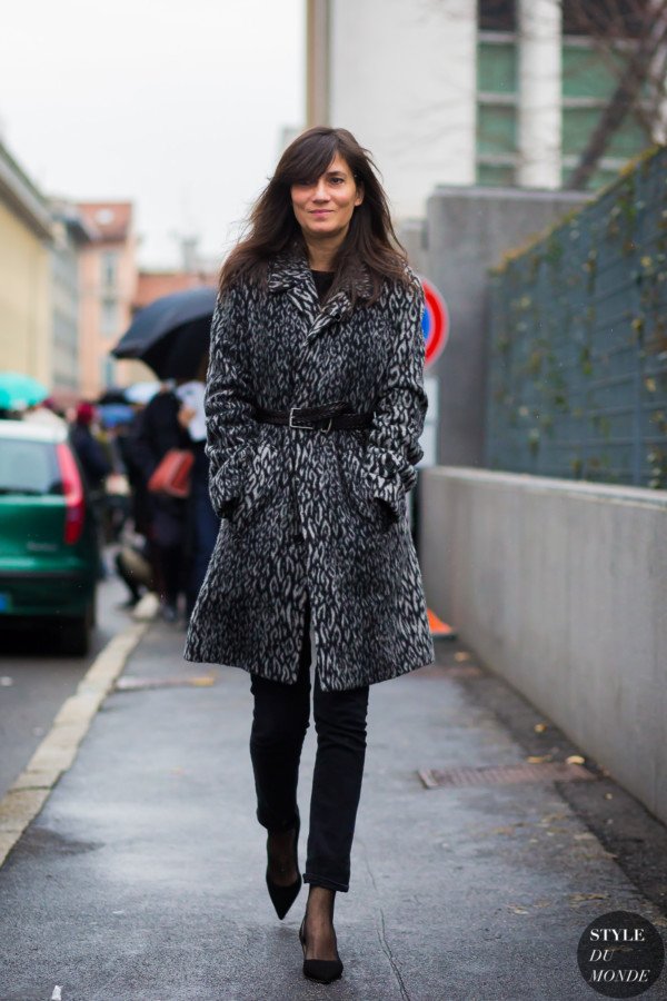 Emmanuelle Alt - STYLE DU MONDE | Street Style Street Fashion Photos