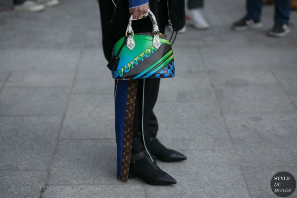 Louis Vuitton details by STYLEDUMONDE Street Style Fashion Photography