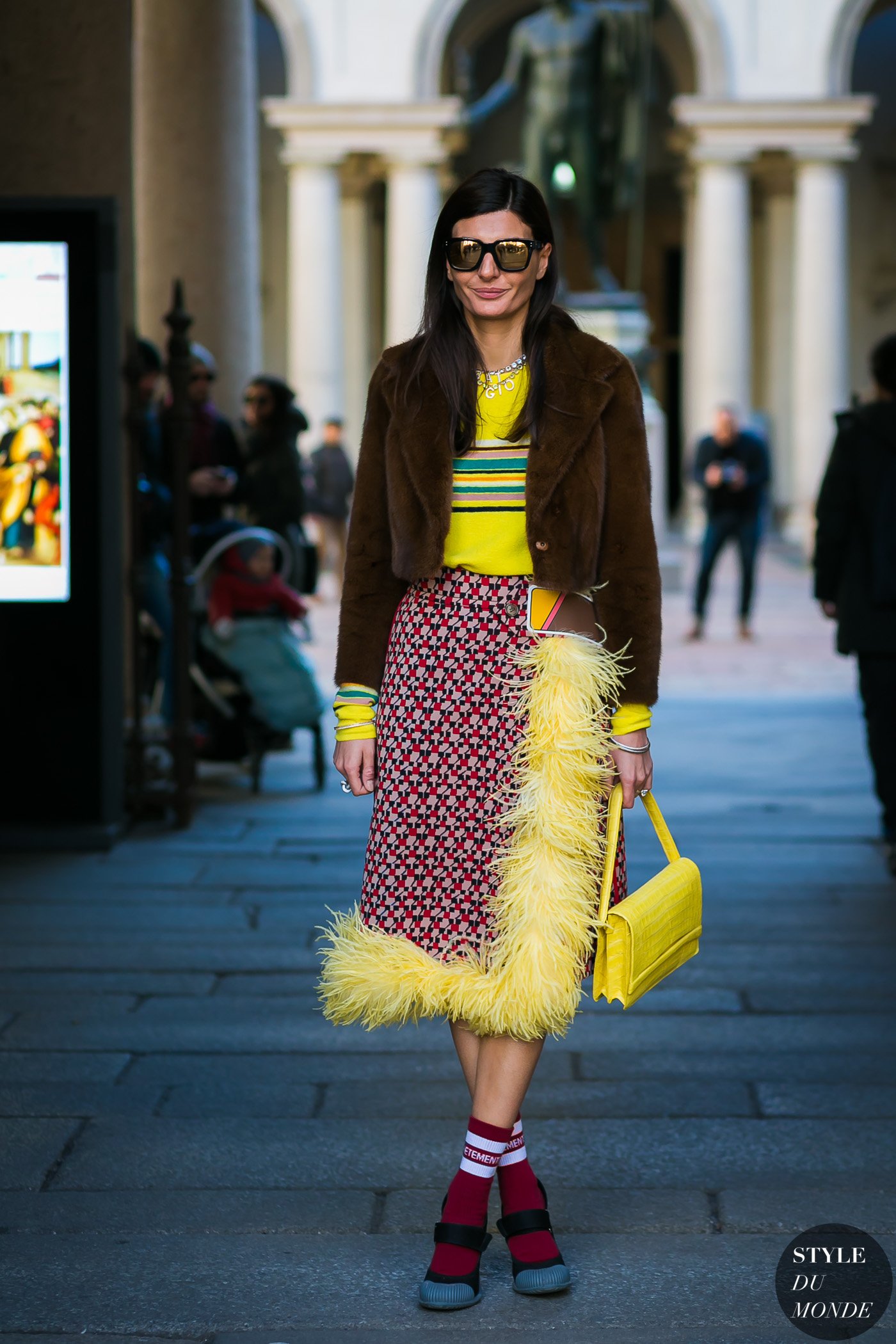 Giovanna Battaglia Engelbert by STYLEDUMONDE Street Style Fashion Photography