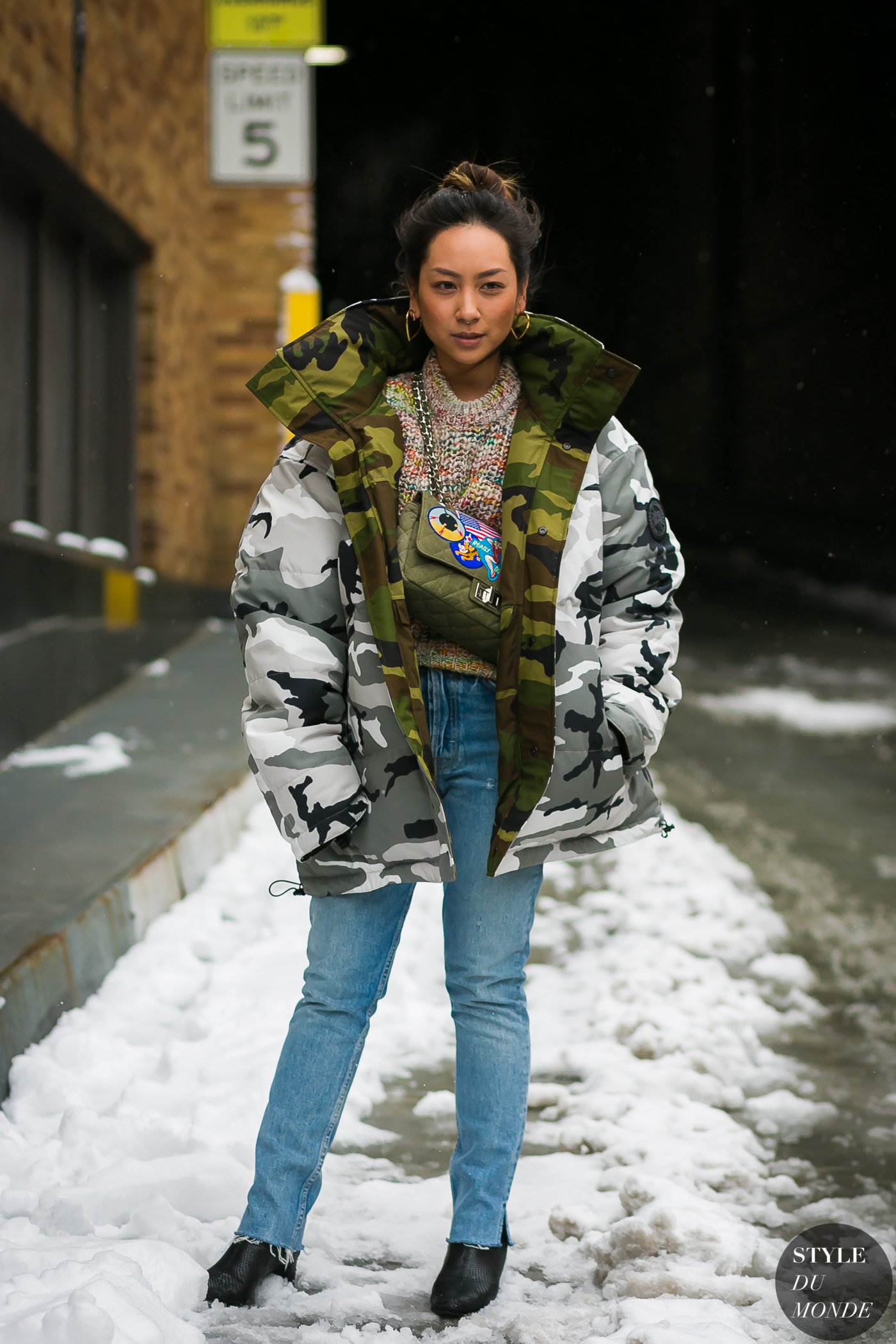 Vetements jacket by STYLEDUMONDE Street Style Fashion Photography