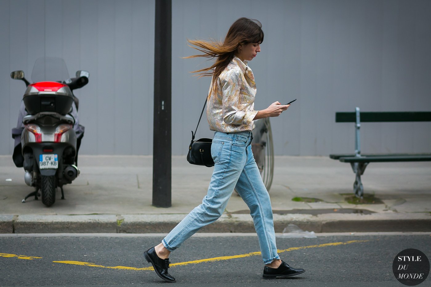 Lou Doillon by STYLEDUMONDE Street Style Fashion Photography