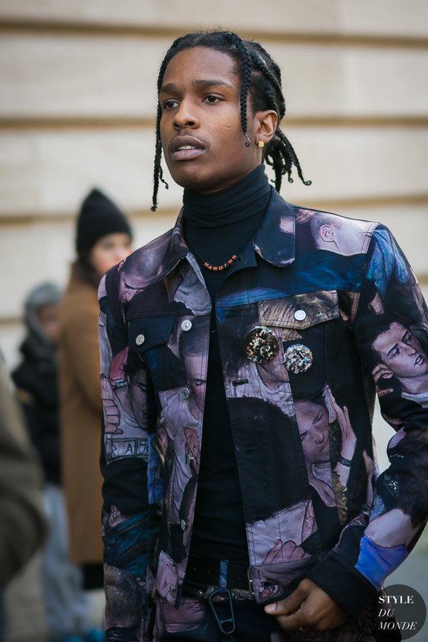 Asap Rocky Style Du Monde Street Style Street Fashion Photos