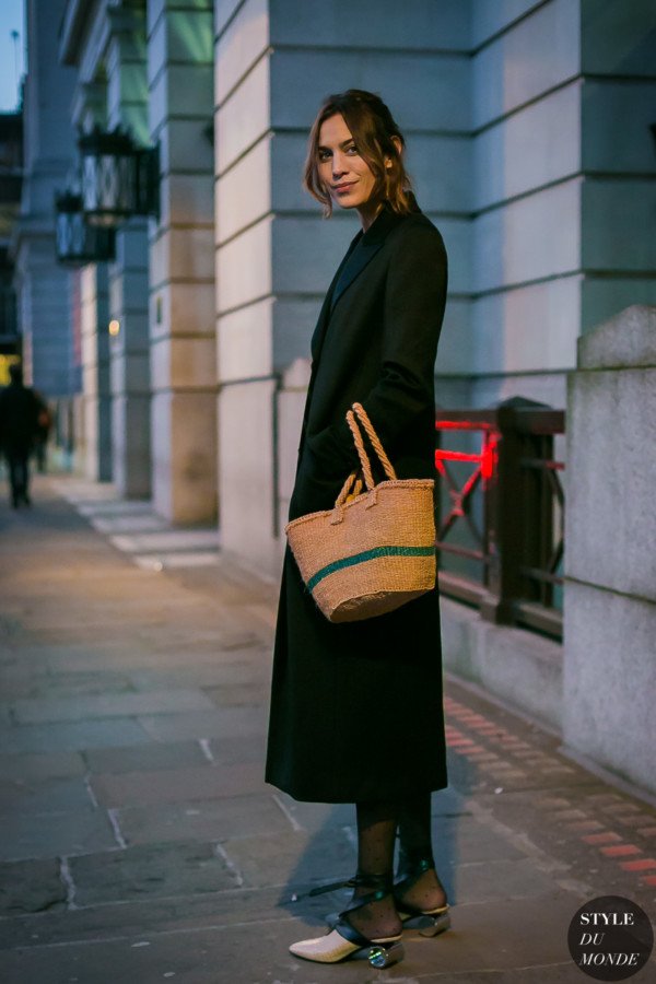 Alexa Chung by STYLEDUMONDE Street Style Fashion Photography