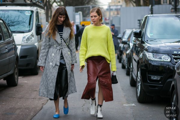 Brie Welch and Megan Bowman Gray by STYLEDUMONDE Street Style Fashion Photography