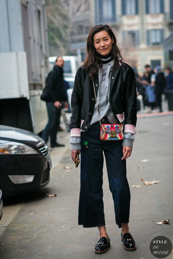 Liu Wen by STYLEDUMONDE Street Style Fashion Photography