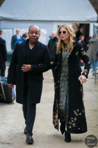 Sienna Miller by STYLEDUMONDE Street Style Fashion Photography