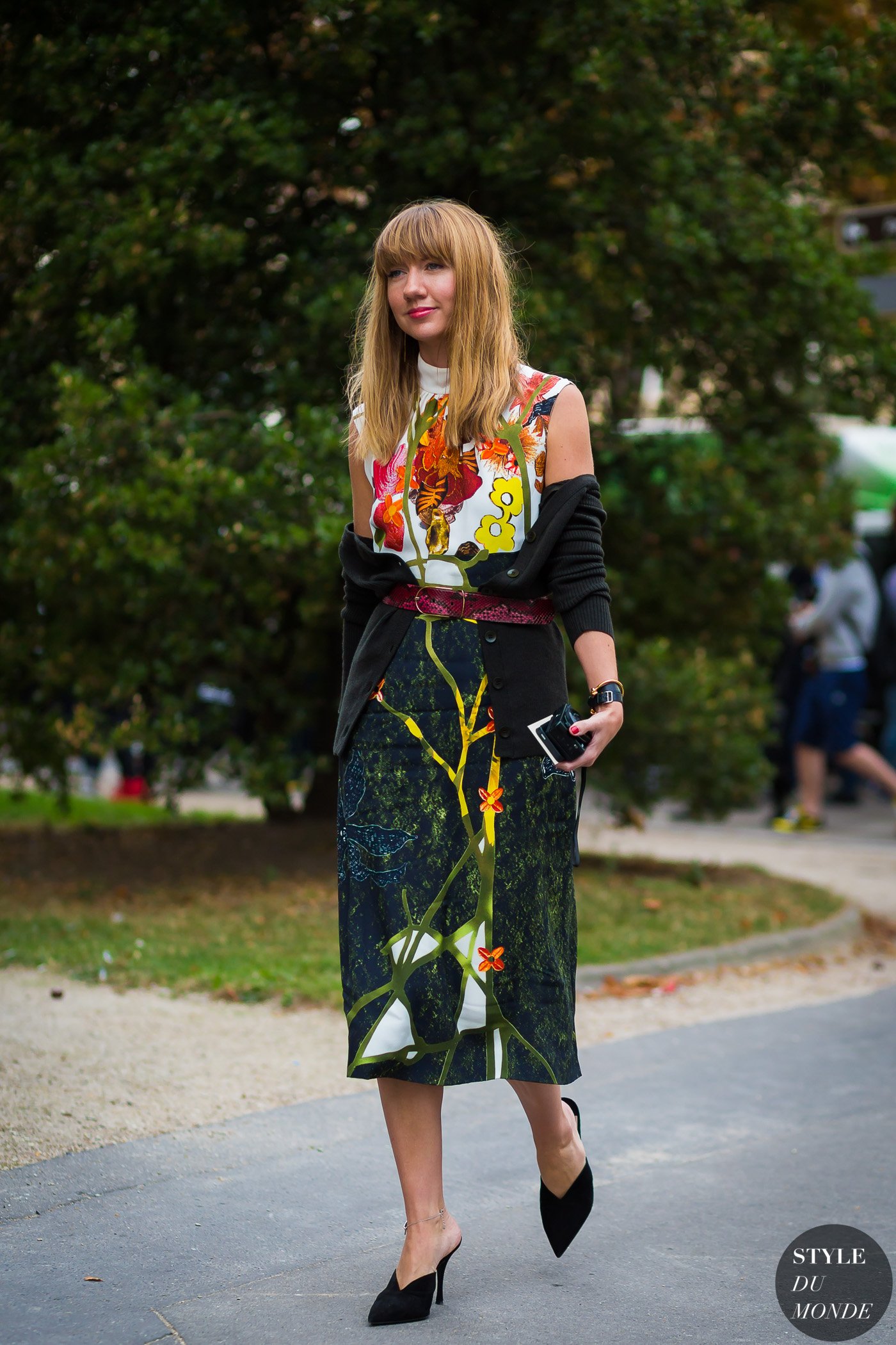 Lisa Aiken PFW SS17 by STYLEDUMONDE Street Style Fashion Photography