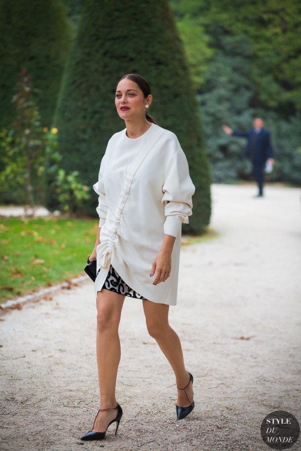 Marion Cotillard Style Du Monde Street Style Street Fashion Photos