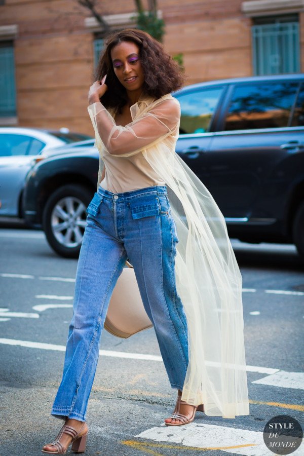 Solange Knowles by STYLEDUMONDE Street Style Fashion Photography