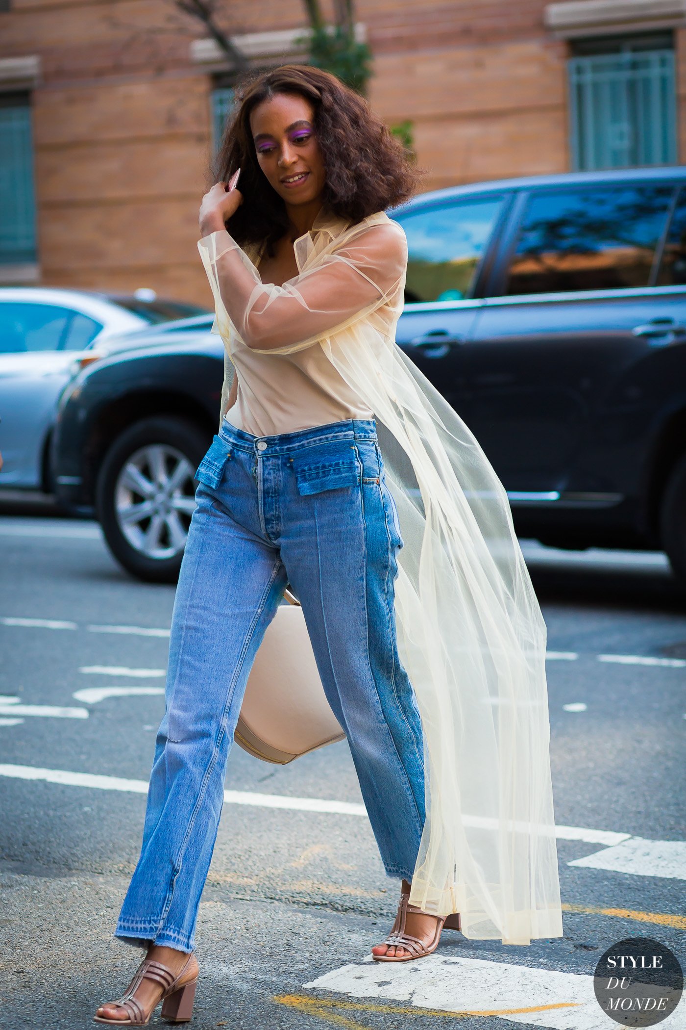 Solange Knowles by STYLEDUMONDE Street Style Fashion Photography