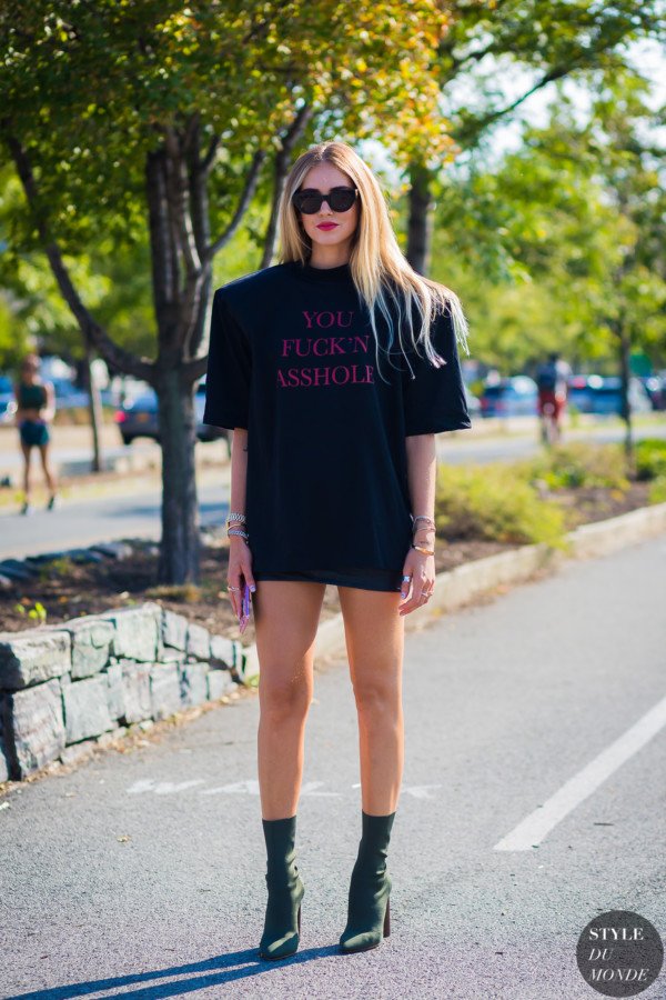 Chiara Ferragni by STYLEDUMONDE Street Style Fashion Photography