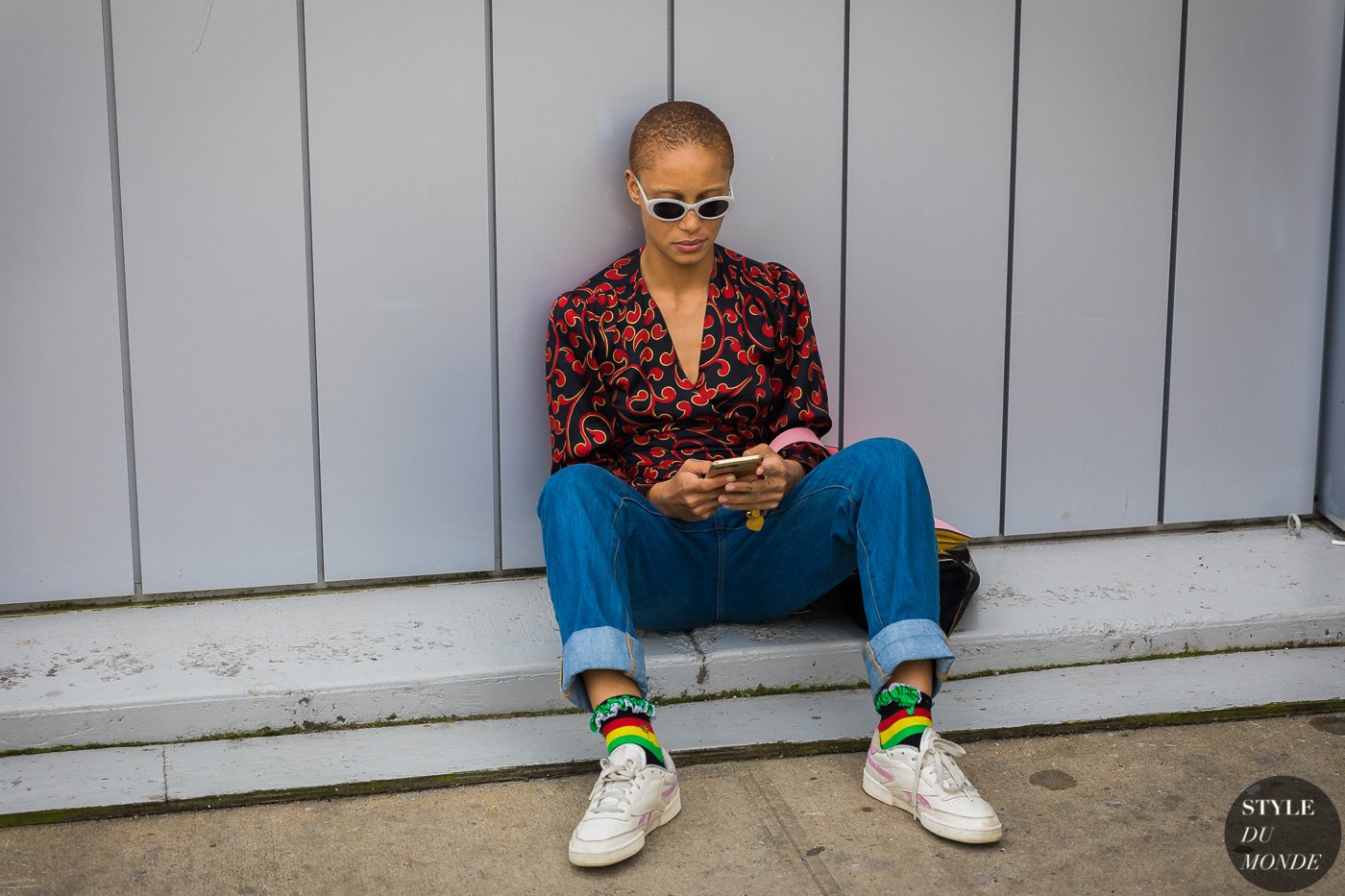 Adwoa Aboah by STYLEDUMONDE Street Style Fashion Photography