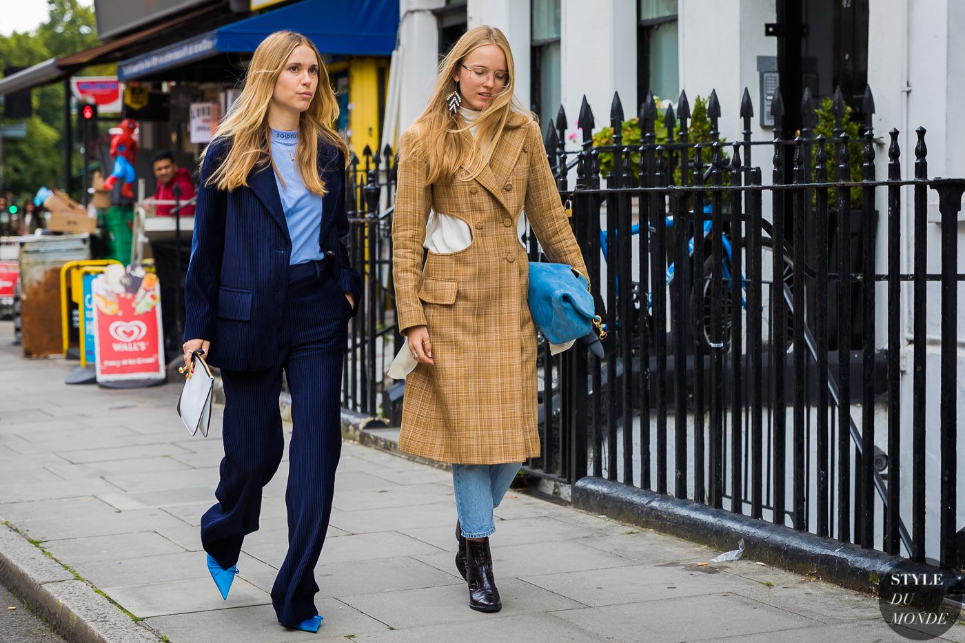 Pernille Teisbaek and Alexandra Carl by STYLEDUMONDE Street Style Fashion Photography