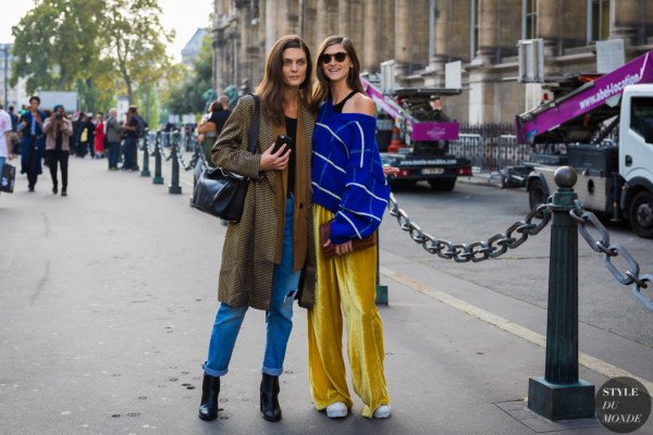 Marina Perez and Daiane Conterato by STYLEDUMONDE Street Style Fashion Photography_48A6828