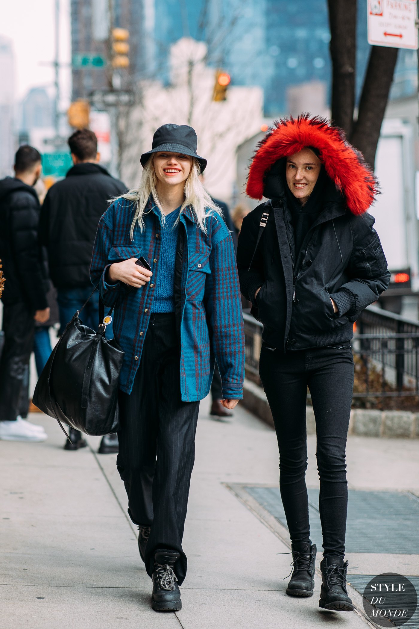 Stella Lucia and Harleth Kuusik by STYLEDUMONDE Street Style Fashion Photography NY FW18 20180210_48A4870