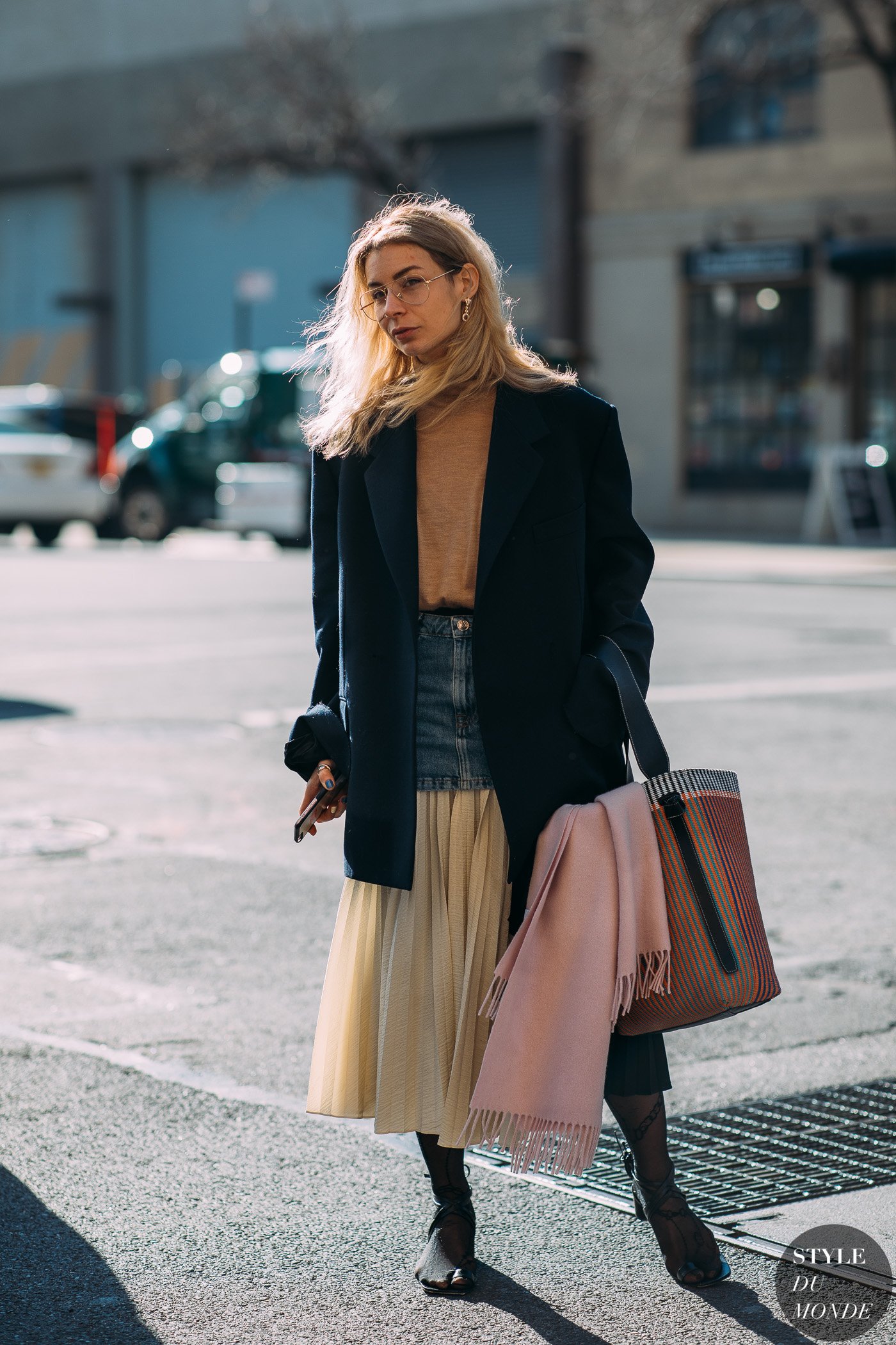 Irina Lakicevic by STYLEDUMONDE Street Style Fashion Photography NY FW18