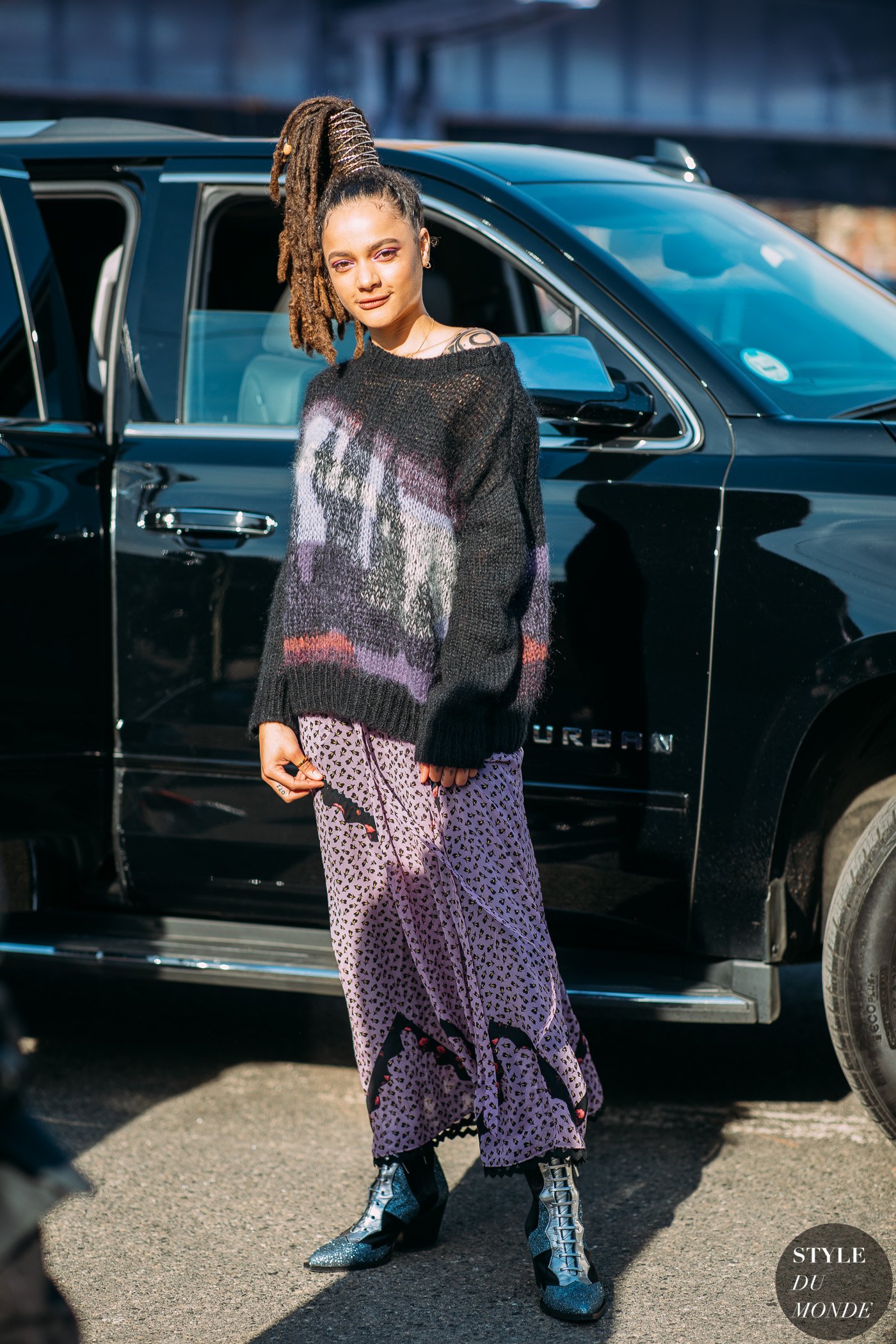 Sasha Lane by STYLEDUMONDE Street Style Fashion Photography NY FW18 20180213_48A3096