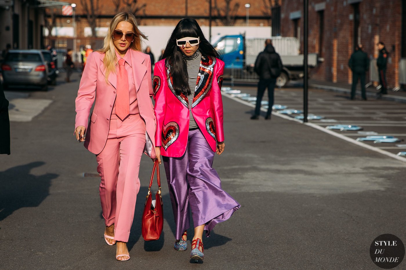 Tina Leung and Susie Lau at Gucci FW18