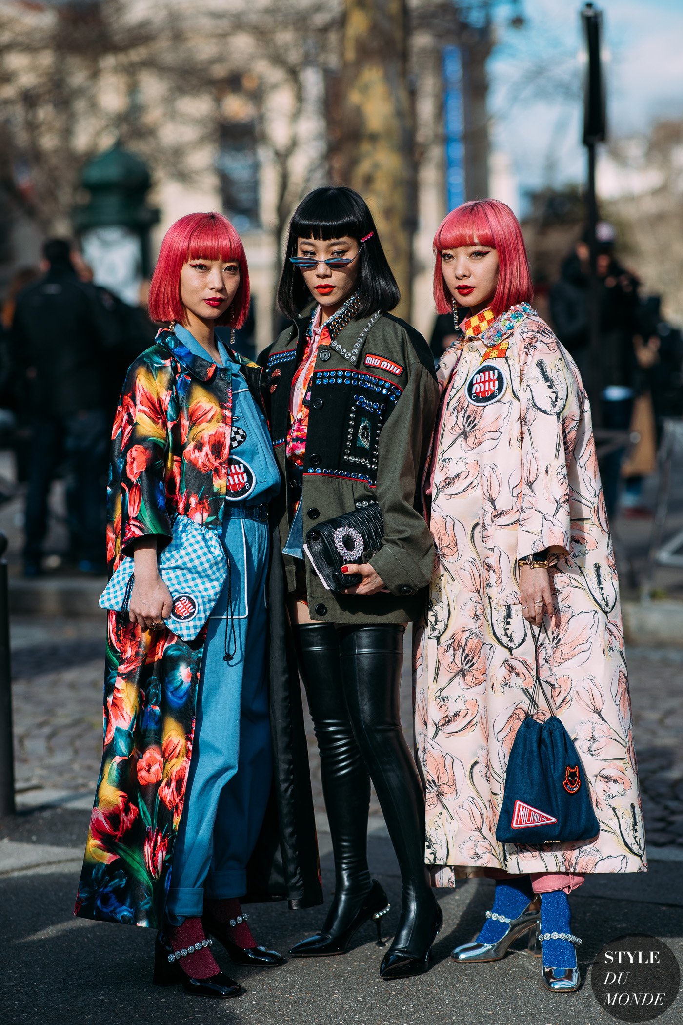 Ami, Mademoiselle Yulia and Aya by STYLEDUMONDE Street Style Fashion Photography FW18 20180306_48A1902