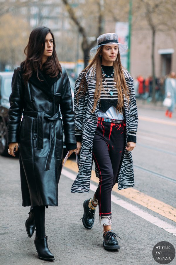 Chiara Totire and Carlotta Oddi by STYLEDUMONDE Street Style Fashion Photography FW18 20180222_48A3317