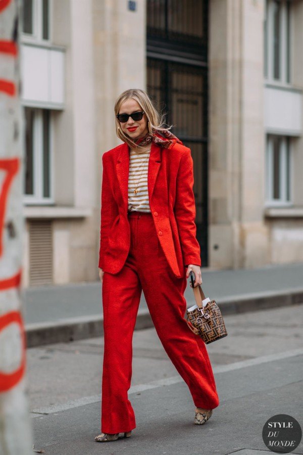 red fendi bucket bag