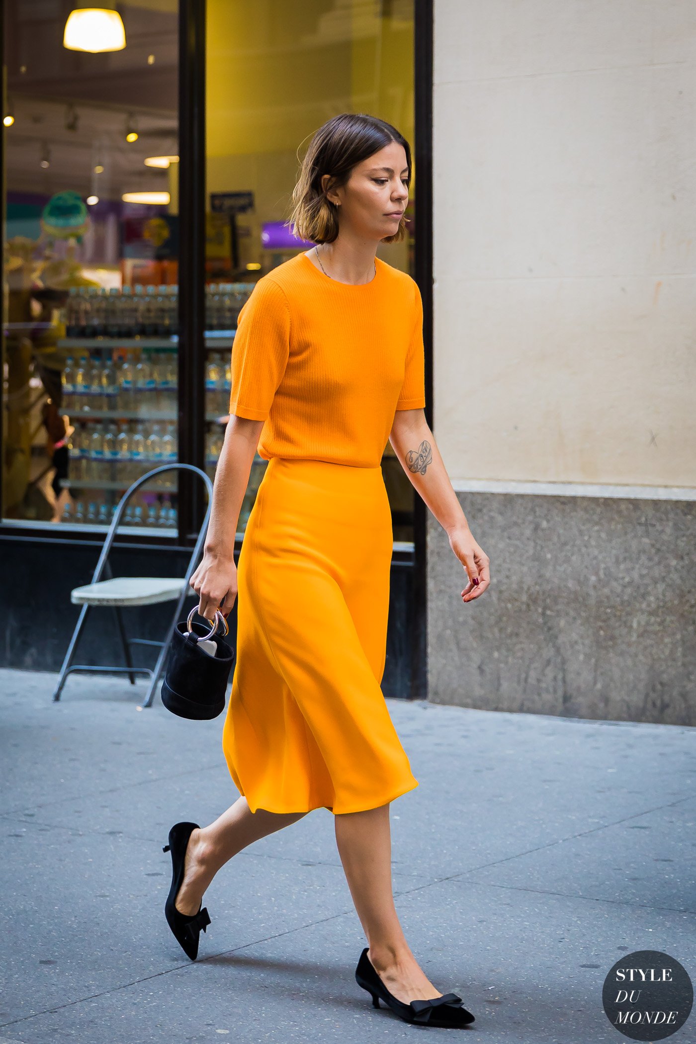 Image for New York SS 2018 Street Style: Annina Mislin