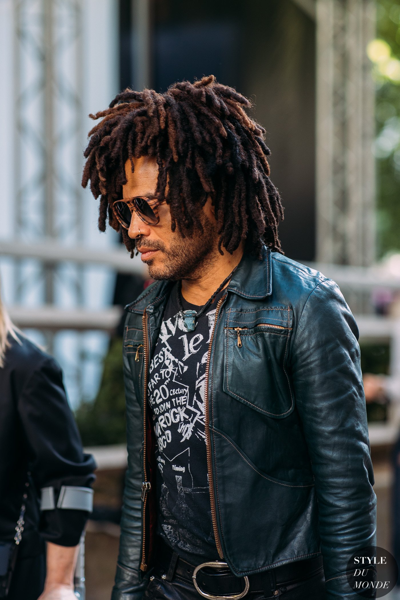 Lenny Kravitz and Naomi Campbell