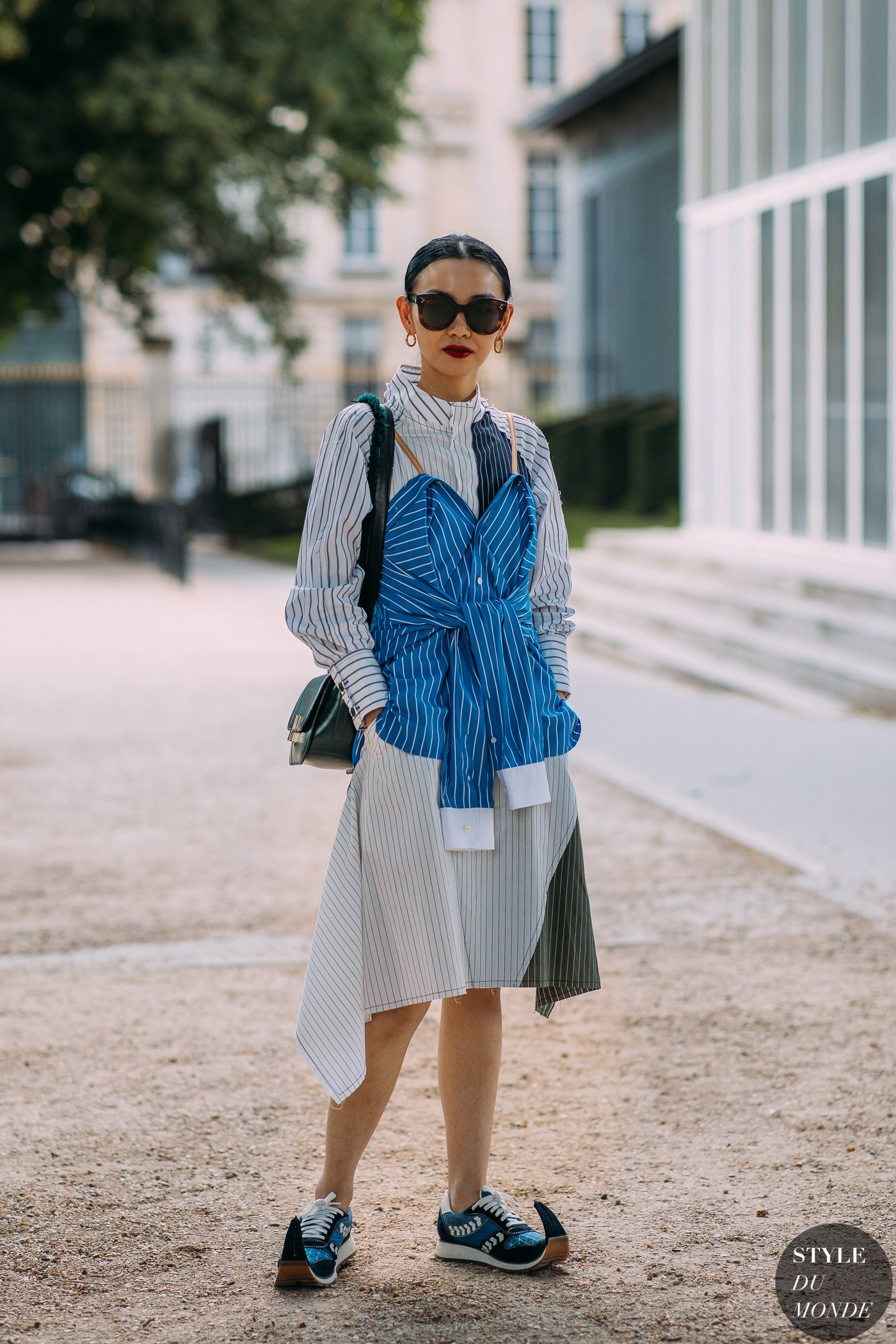 Sherry Shen spotted on the streets of Paris