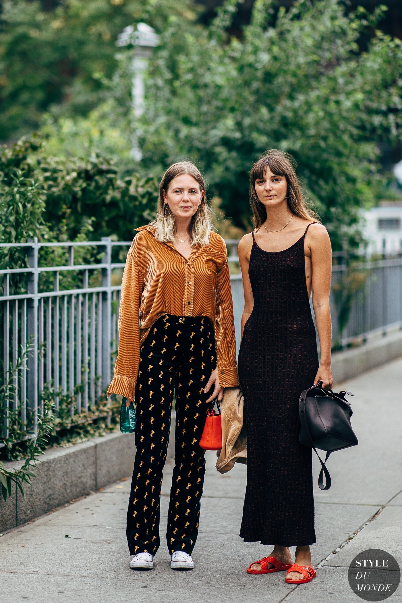 Megan Bowman Gray and Brie Welch by STYLEDUMONDE Street Style Fashion Photography20180907_48A1867