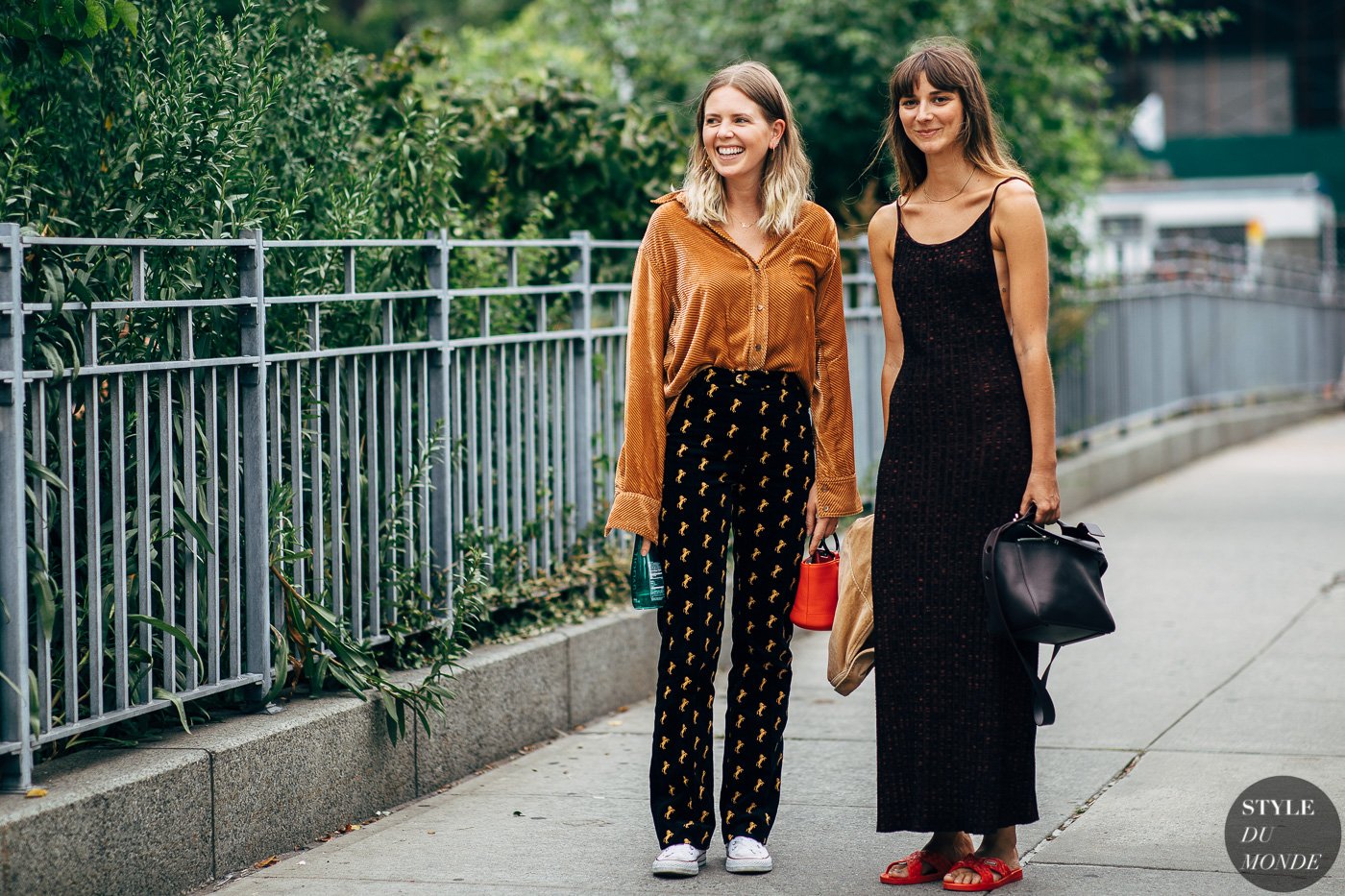 Megan Bowman Gray and Brie Welch by STYLEDUMONDE Street Style Fashion Photography20180907_48A1884