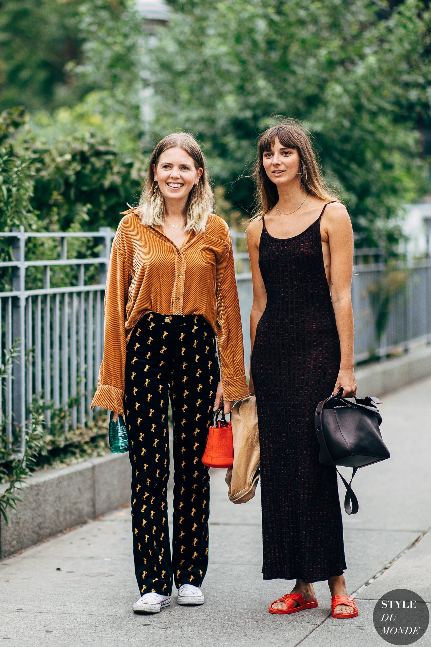 Megan Bowman Gray and Brie Welch by STYLEDUMONDE Street Style Fashion Photography20180907_48A1895