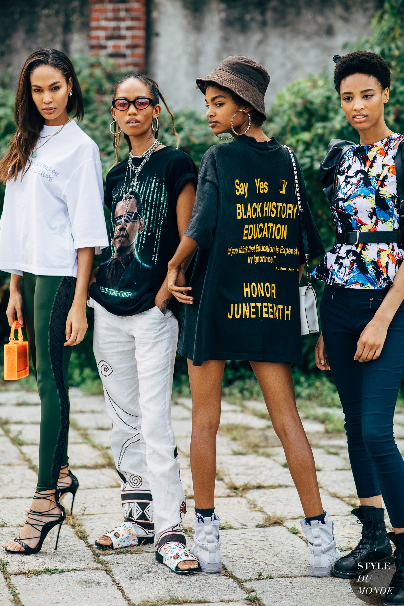 Joan Smalls, Adesuwa Aighewi, Theresa Hayes and Janaye Furman by STYLEDUMONDE Street Style Fashion Photography20180922_48A1895