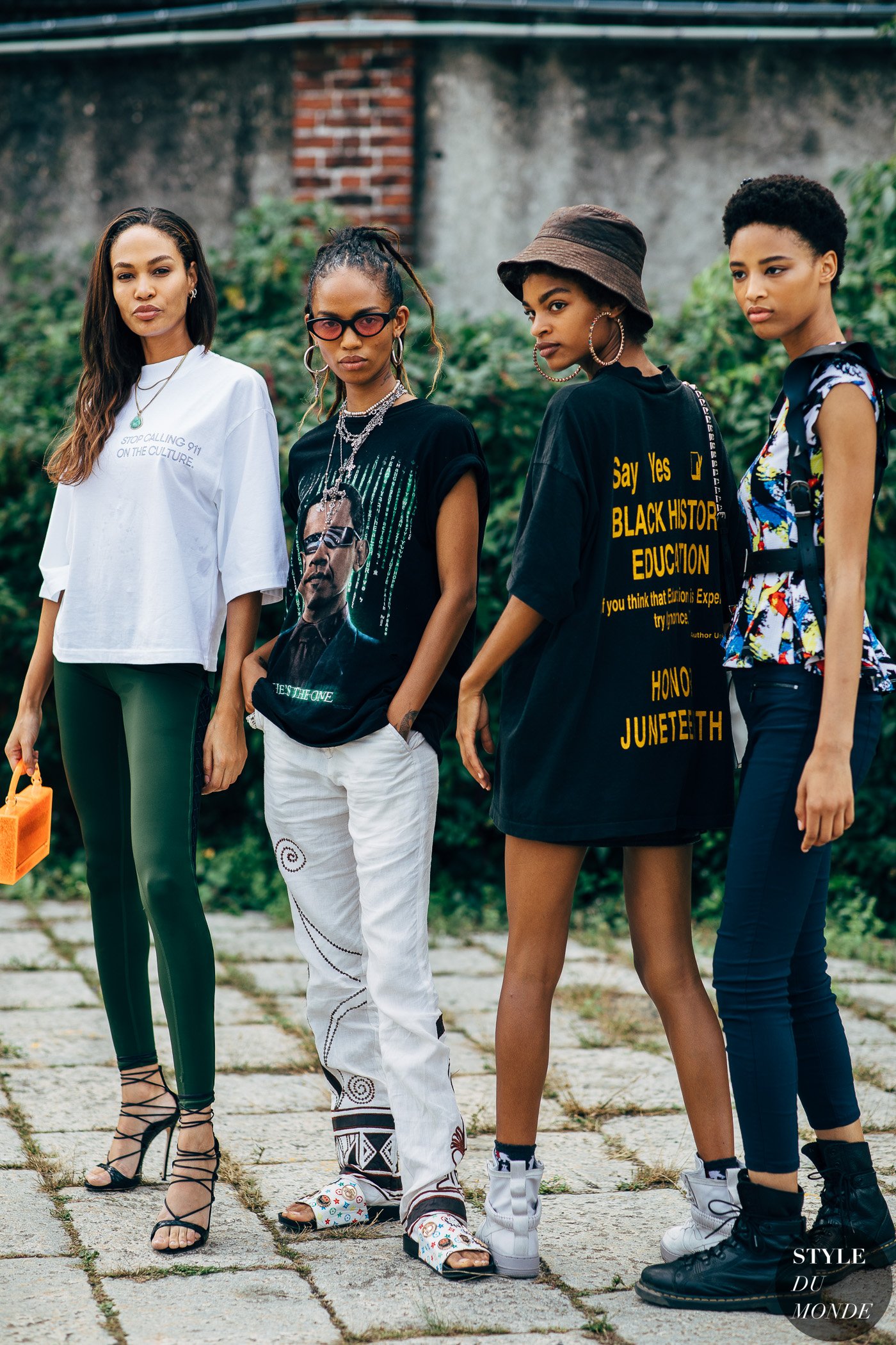 Joan Smalls, Adesuwa Aighewi, Theresa Hayes and Janaye Furman by STYLEDUMONDE Street Style Fashion Photography20180922_48A1903