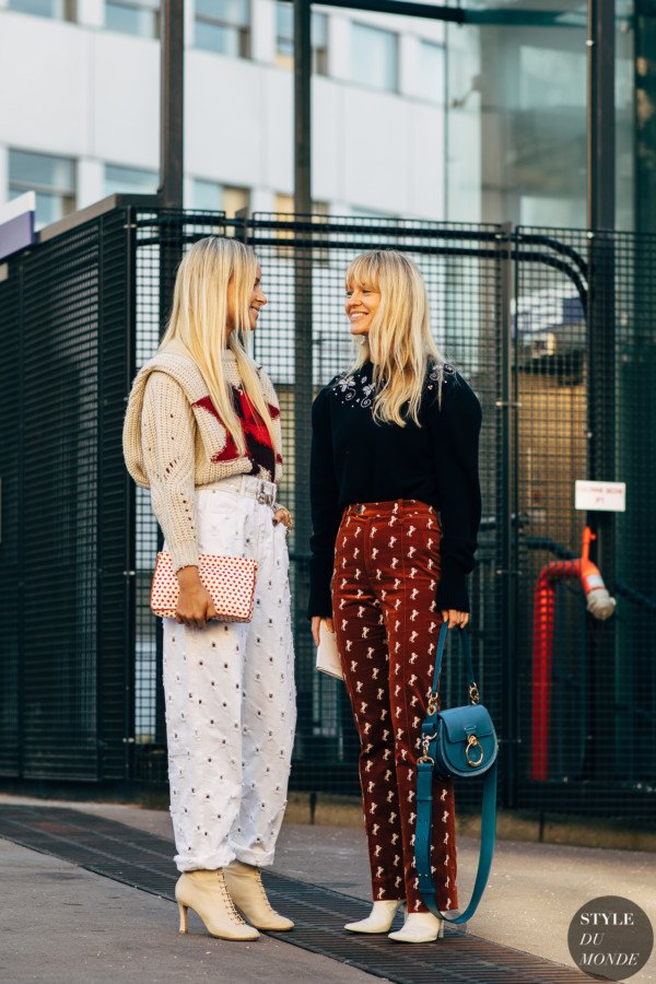 Thora Valdimarsdottir and Jeanette Friis Madsen by STYLEDUMONDE Street Style Fashion Photography20180927_48A6743