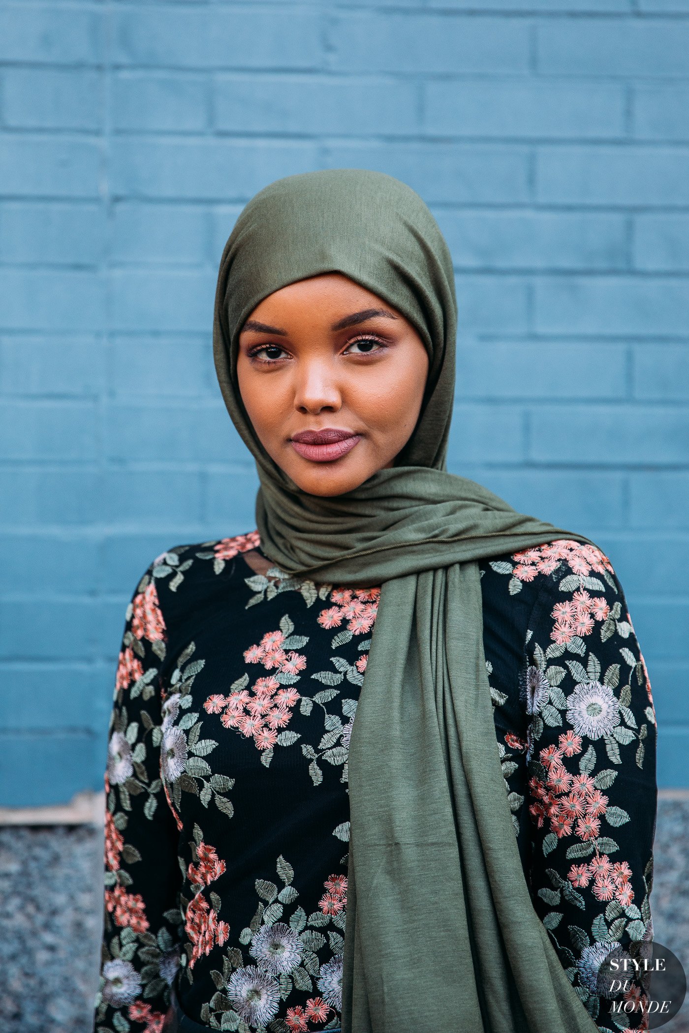 Halima Aden by STYLEDUMONDE Street Style Fashion Photography NY FW18 20180208_48A0649