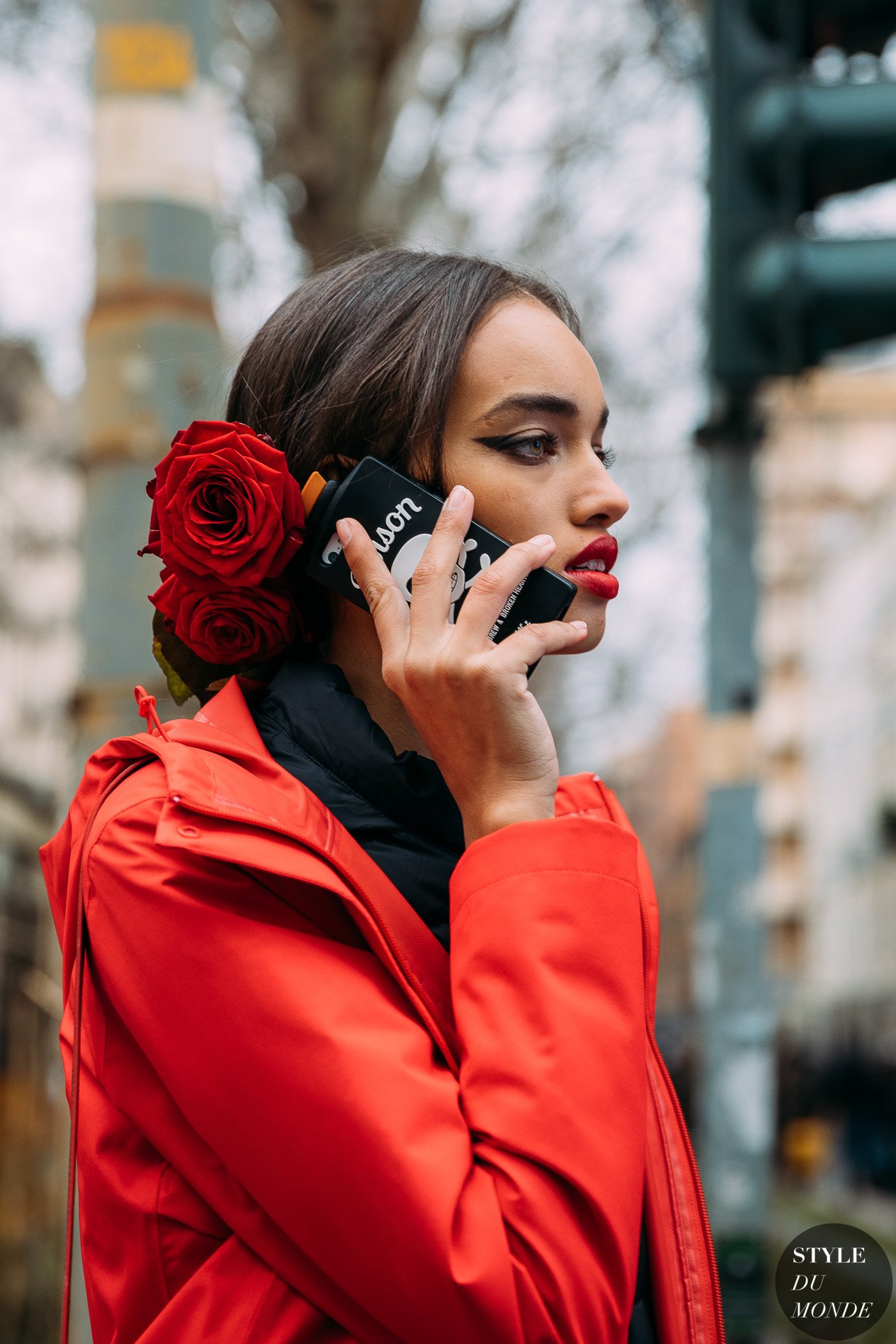 Model Ellen Rosa during MFW