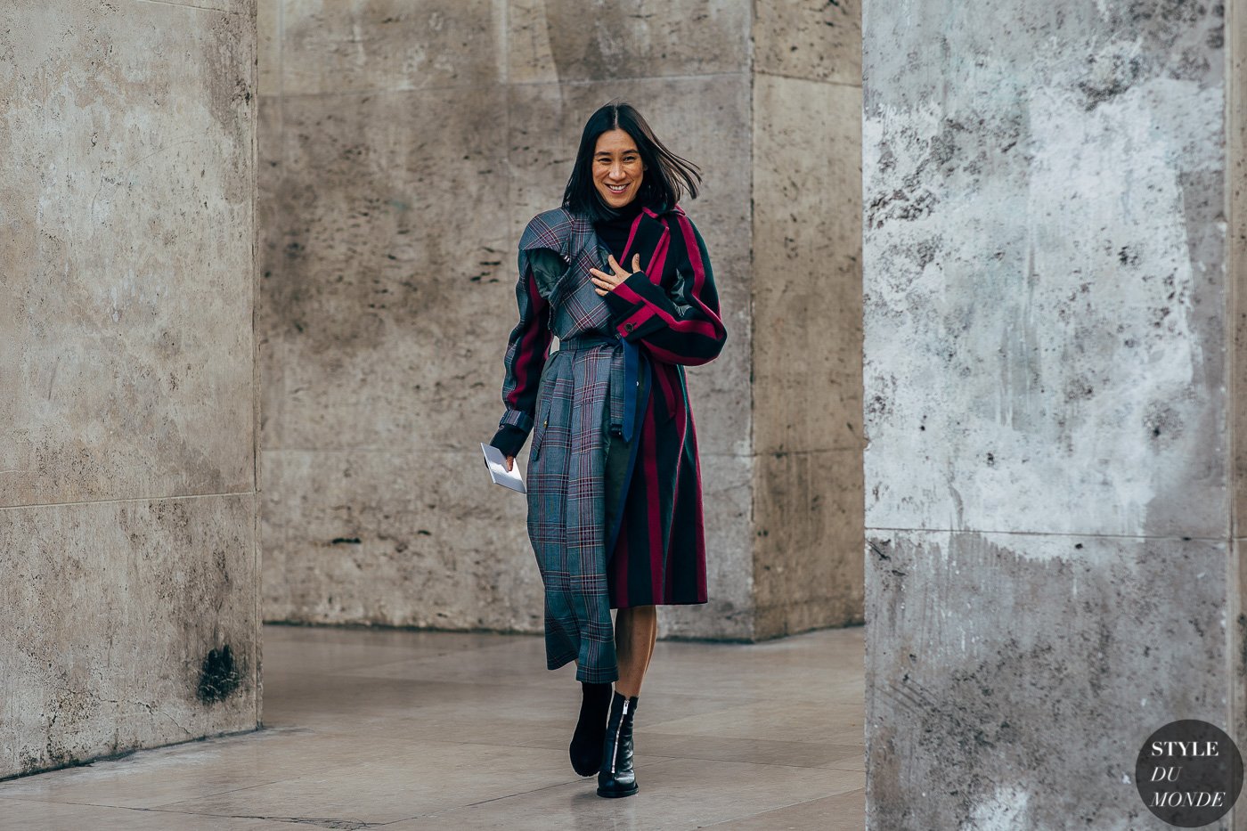 paris ss 2019 street style: eva chen