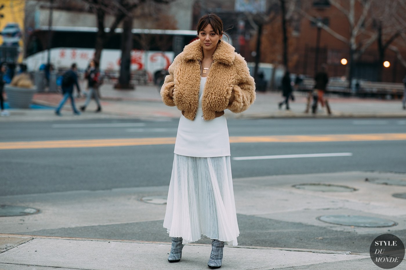 Kim Jones NYFW18 Day 3 by STYLEDUMONDE Street Style Fashion Photography NY FW18 20180210_48A5200