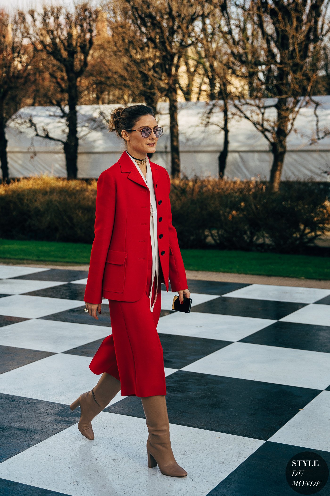 Olivia Palermo spotted at Dior Couture SS18