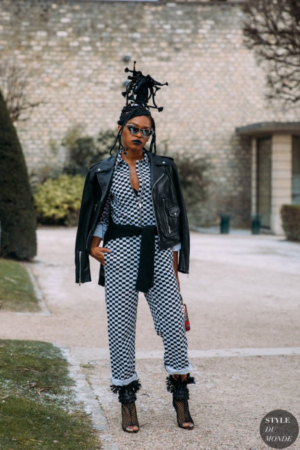 Selah Marley before Dior FW18