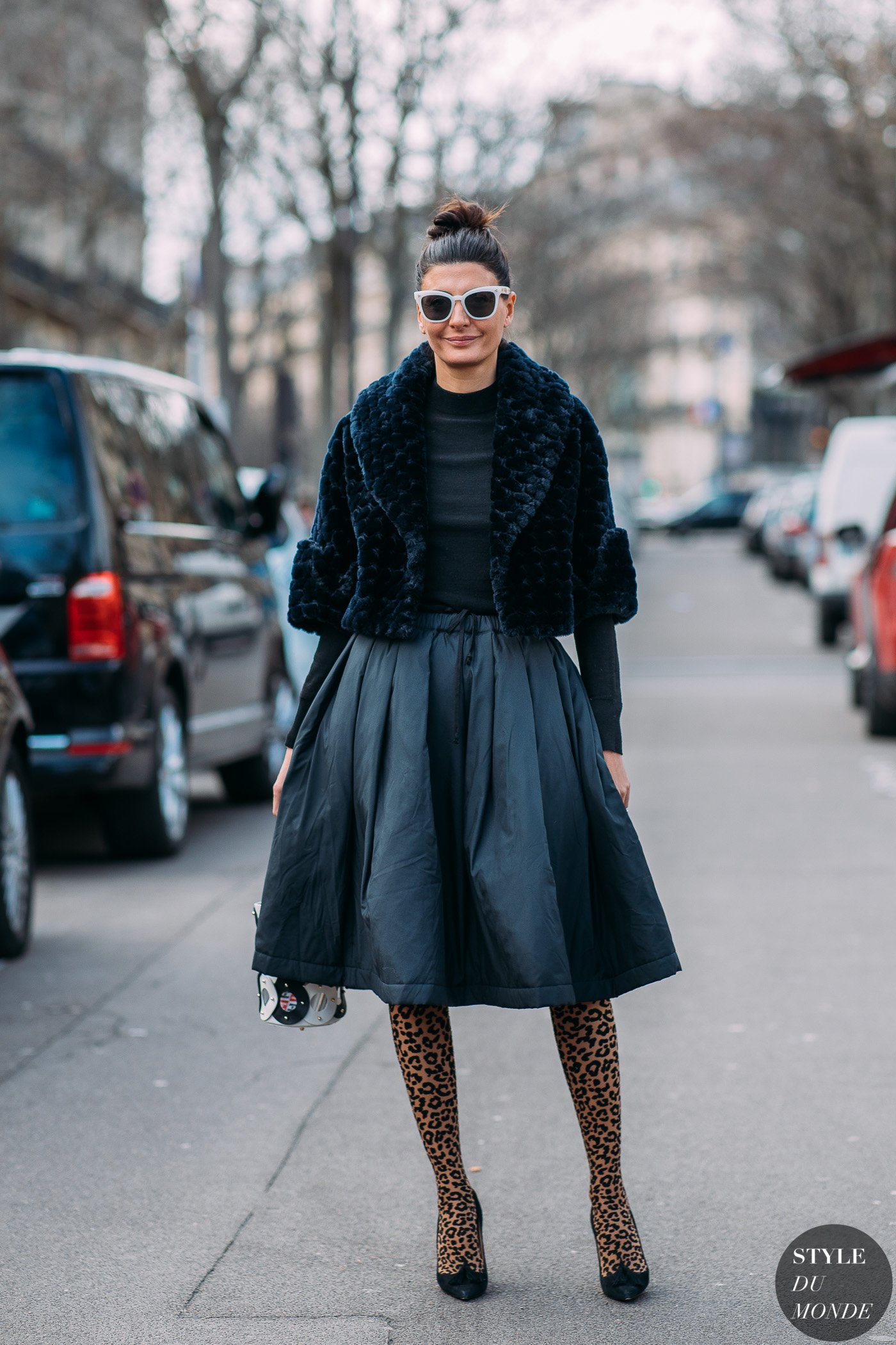 Giovanna Battaglia by STYLEDUMONDE Street Style Fashion Photography FW18 20180305_48A7909