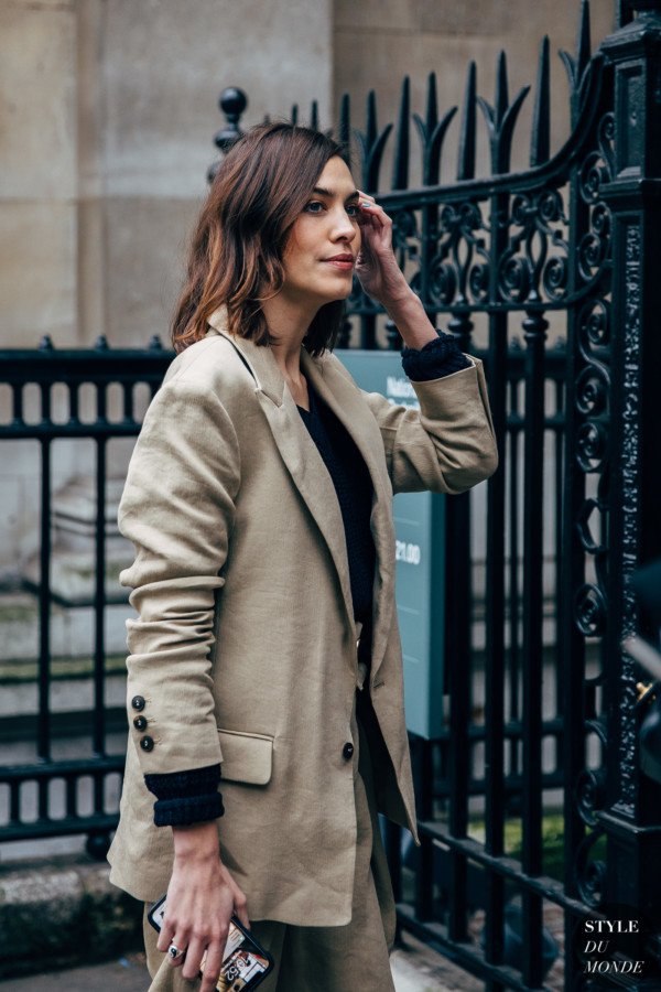 Alexa Chung by STYLEDUMONDE Street Style Fashion Photography