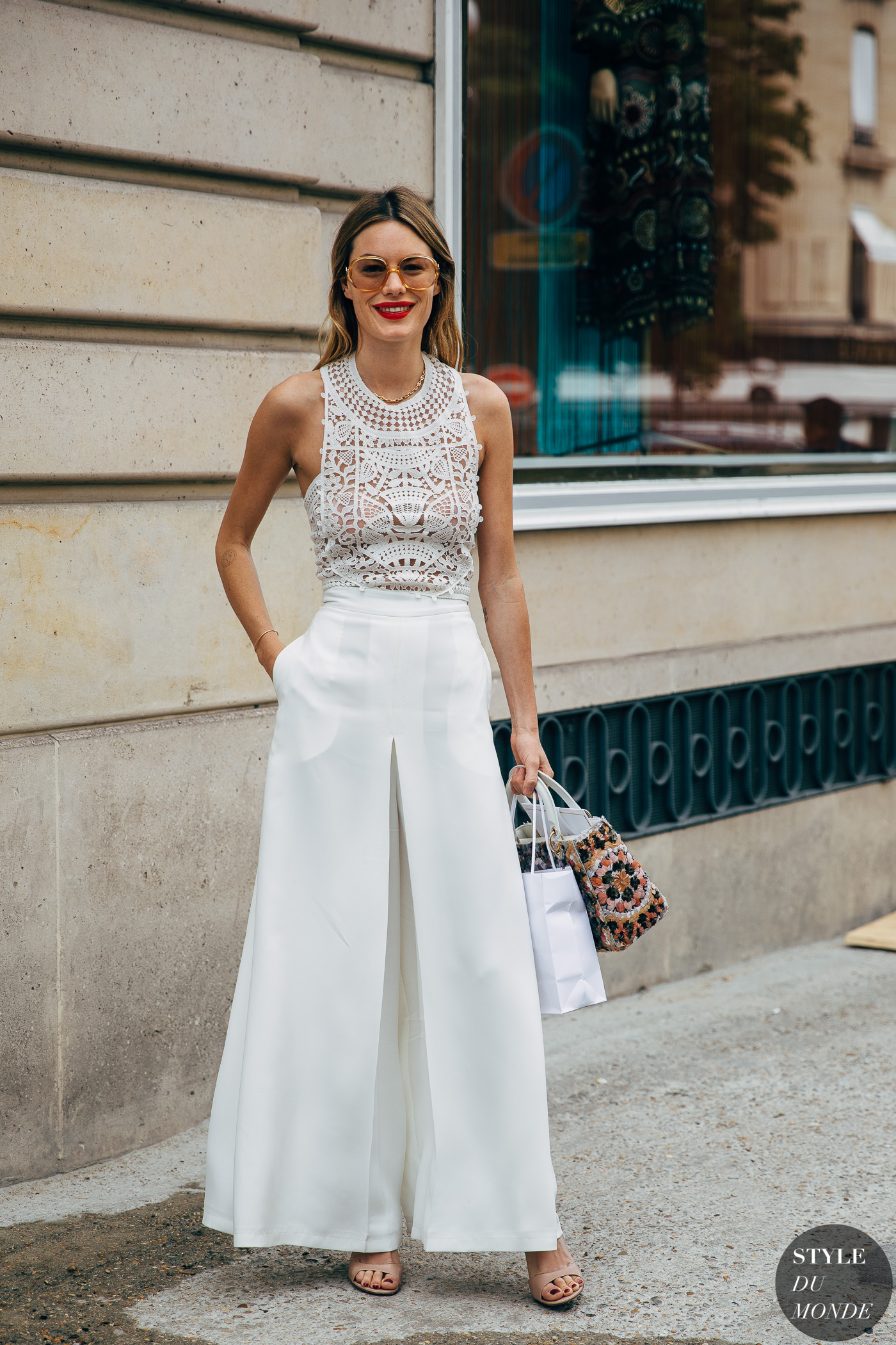 Haute Couture Fall 2019 Street Style: Camille Rowe - STYLE DU MONDE ...