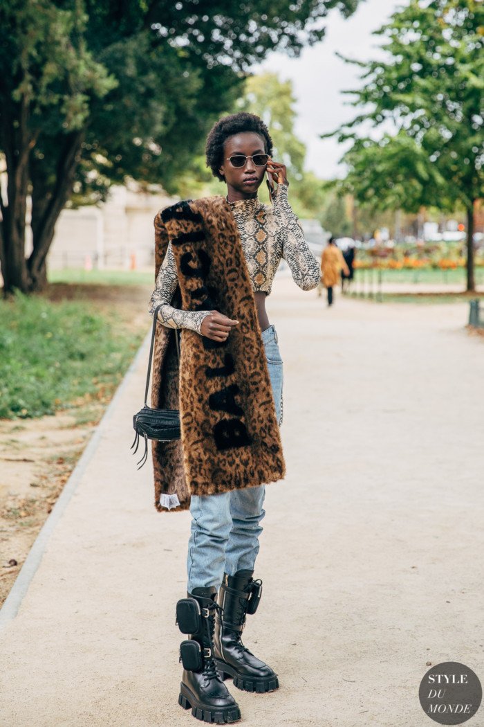 Paris SS 2020 Street Style: Anok Yai - STYLE DU MONDE | Fashion ...