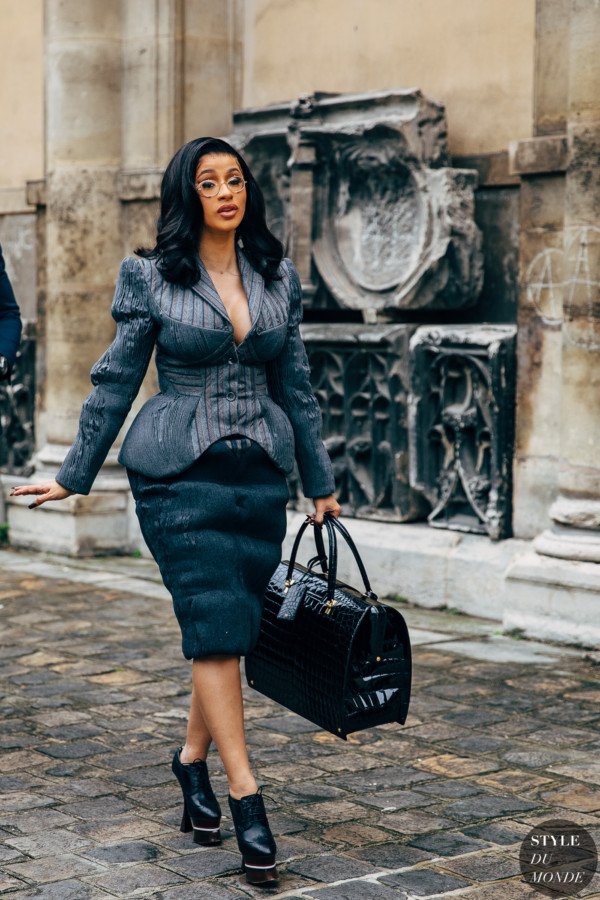 Paris SS 2020 Street Style: Cardi B - STYLE DU MONDE | Street Style