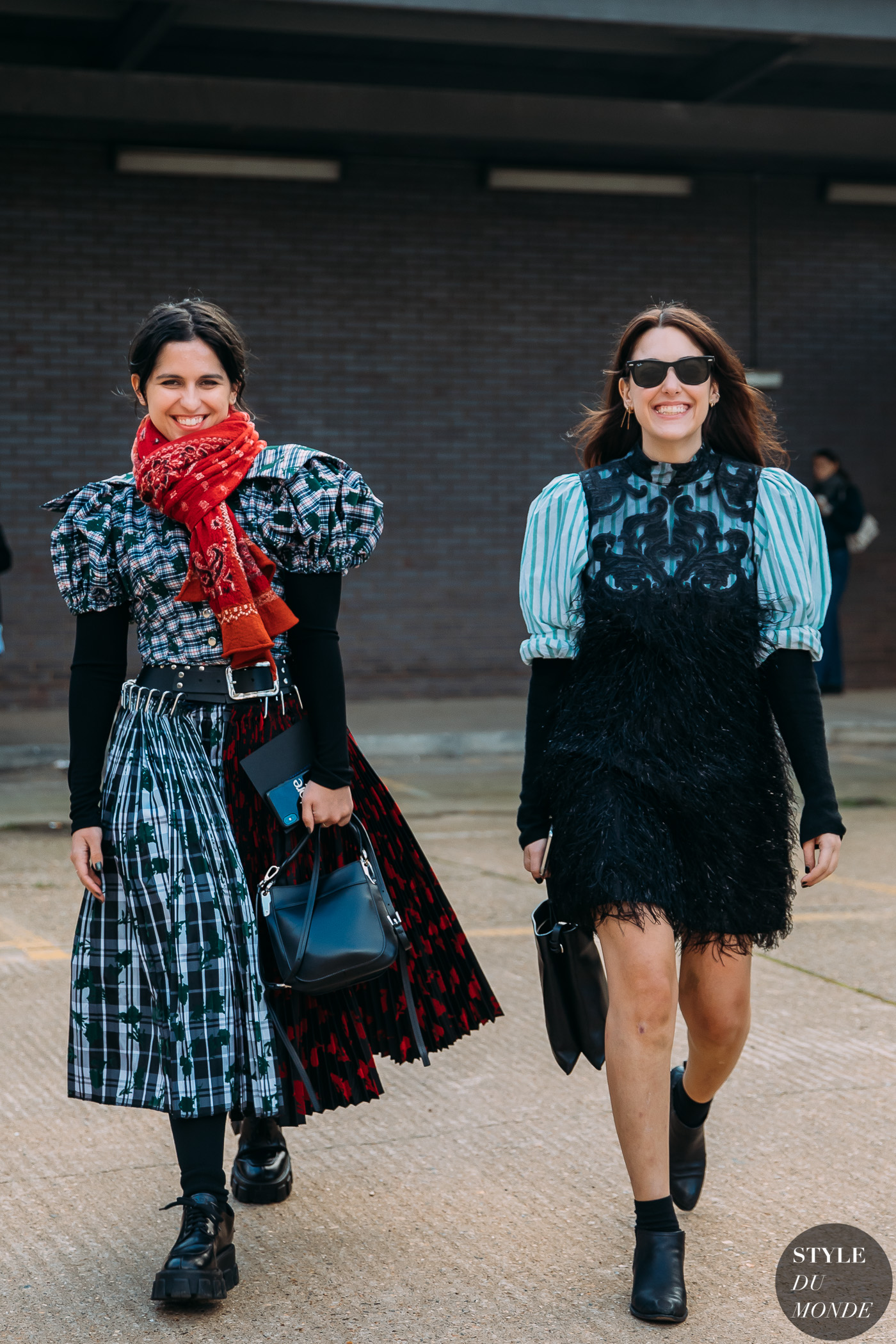 London Fall 2020 Street Style: Steff Yotka and Lauren - STYLE DU MONDE ...