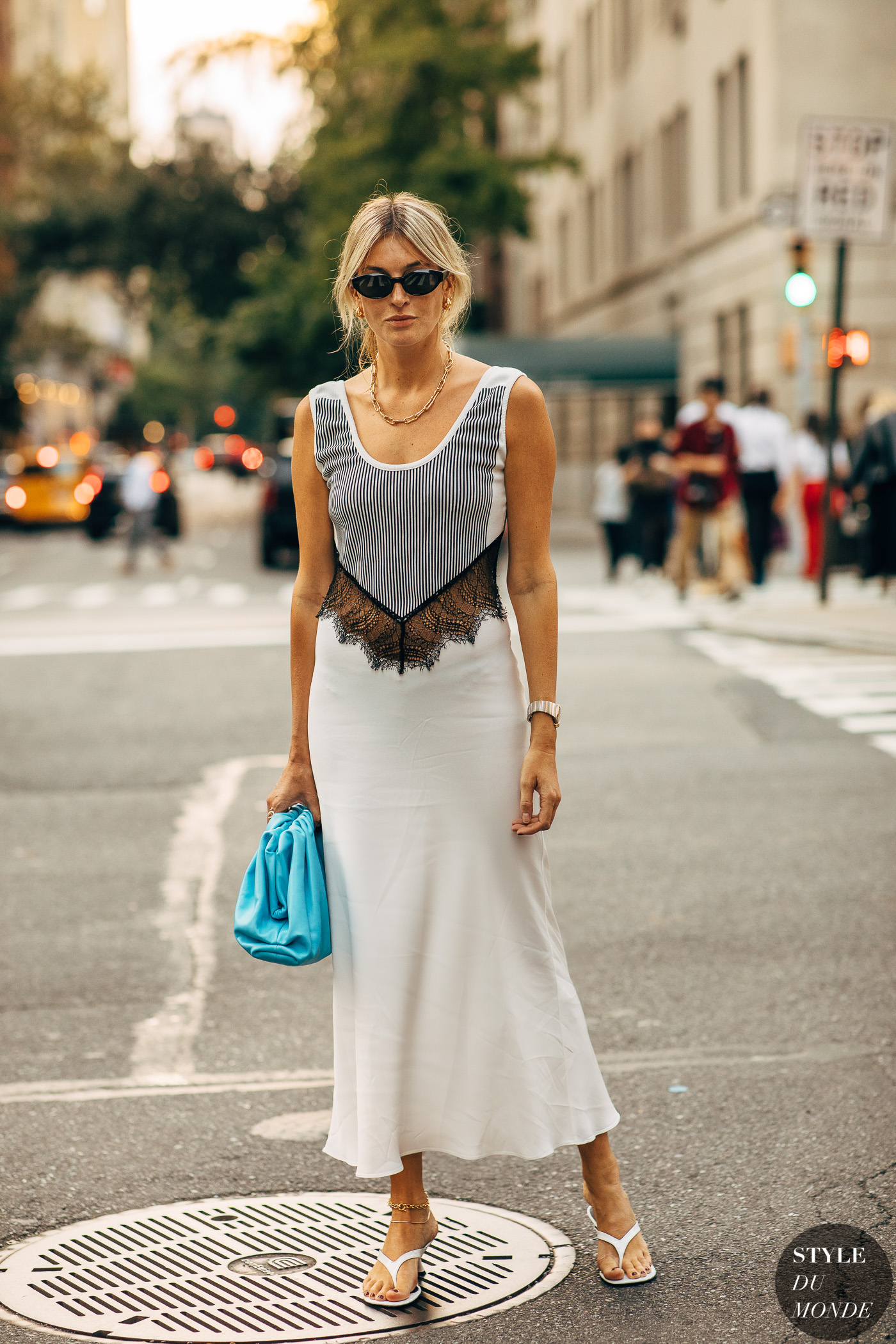 New York SS 2020 Street Style: Camille Charriere - STYLE DU MONDE